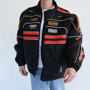 Vintage Choko Designs Black & Red with Thermolite Performance "Fireball"  Jacket